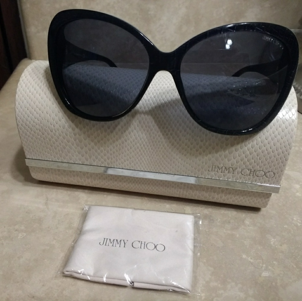 Black Jimmy Choo Sunglasses